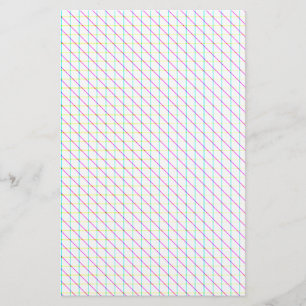 Diagonal Lines Stationery