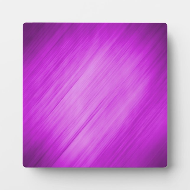 Diagonal Pink Background Plaque (Front)