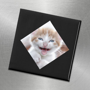 Diagonal Square Photo Frame Magnet