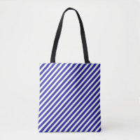 Diagonal Stripe Blue