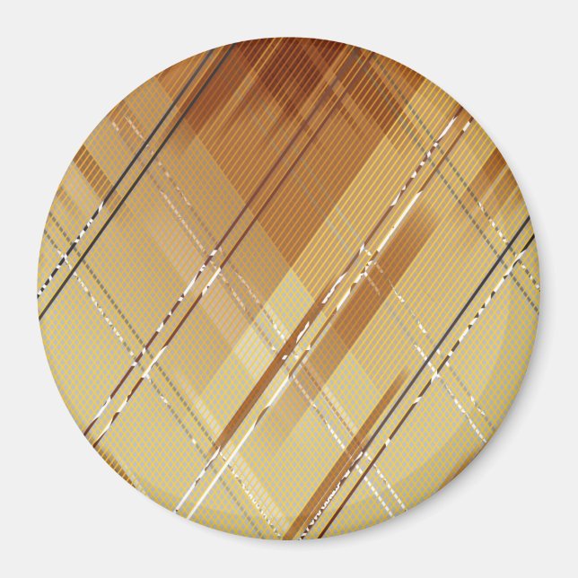 Diagonal stripes background 3 magnet (Front)