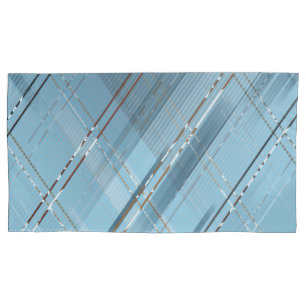Diagonal stripes background 4 pillowcase