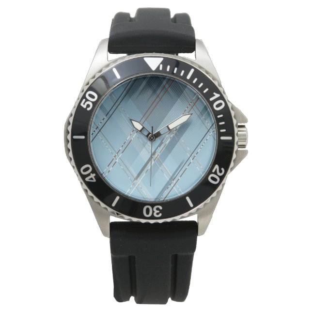 Diagonal stripes background 4 watch (Front)