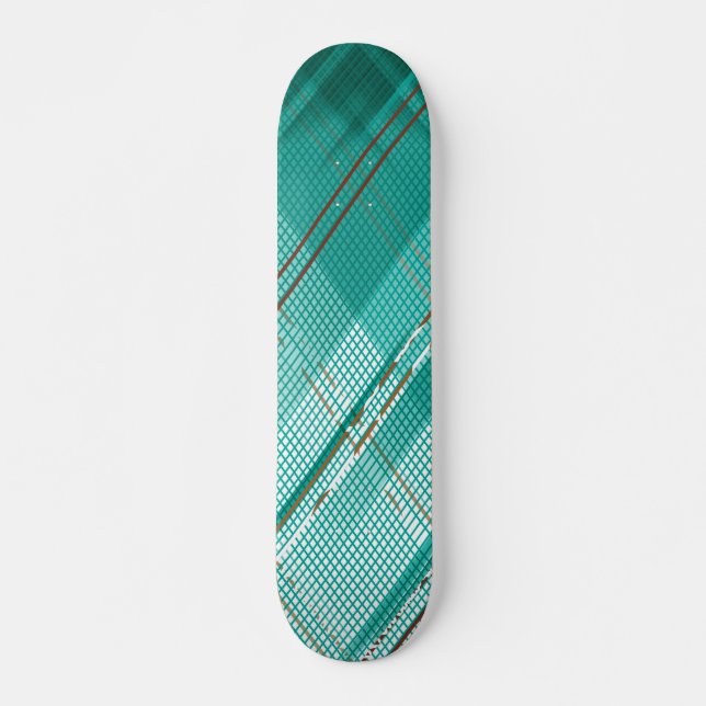 Diagonal stripes background 6 skateboard (Front)