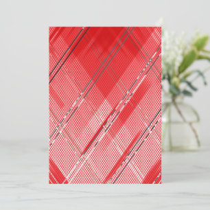 Diagonal stripes background 9 thank you card