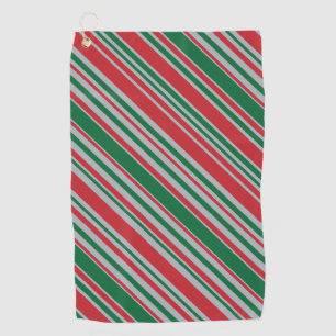 Diagonal stripes background golf towel
