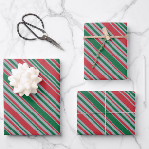 Diagonal stripes background wrapping paper sheet
