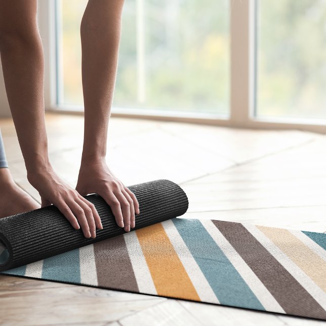 diagonal stripes yoga mat (Creator Uploaded)