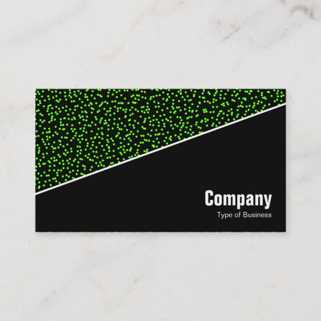 Diagonal V3 - Black - Abstract 080716(6) Business Card (Front)