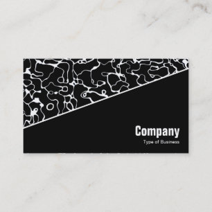Diagonal V3 - Black - Abstract 080716(9) Business Card