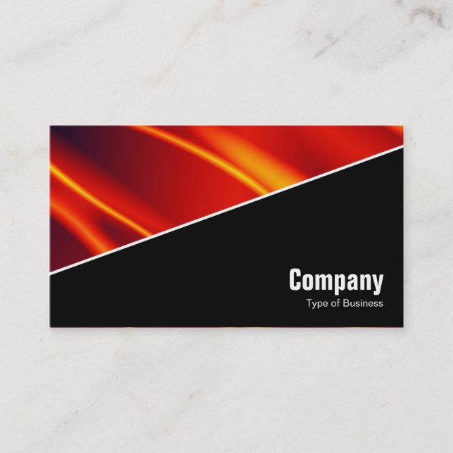Diagonal V3 - Black - Abstract 120716(08) Business Card (Front)