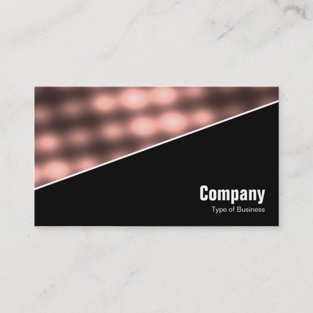 Diagonal V3 - Black - Abstract 140716(07) Business Card (Front)