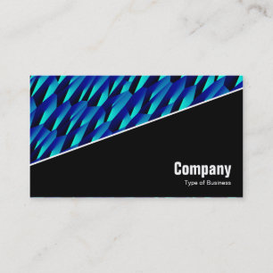Diagonal V3 - Black - Abstract 190716(05) Business Card