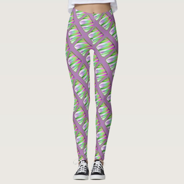 Diagonals Leggings (Front)