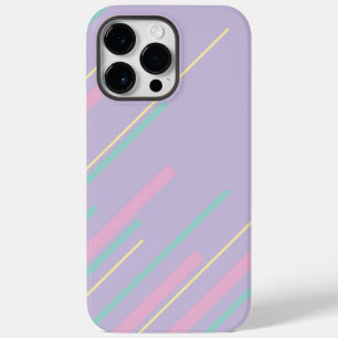 Diagonals - Pastel Pink, Yellow, Purple and Green  Case-Mate iPhone 14 Pro Max Case