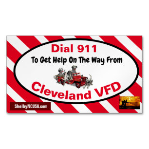 Dial 911 To Get Help On The Way Business Cards