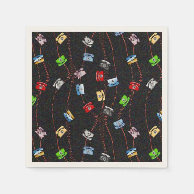 Dial 9 for an outside line. napkin (Front)