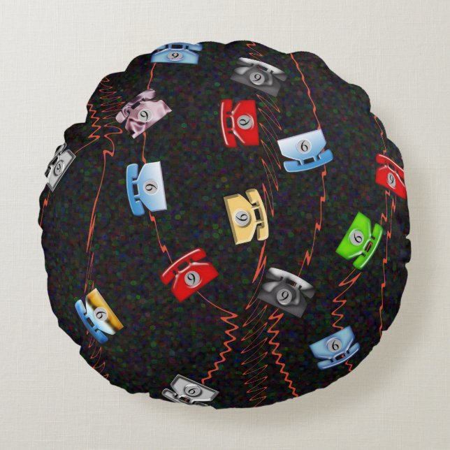 Dial 9 for an outside line. round cushion (Front)