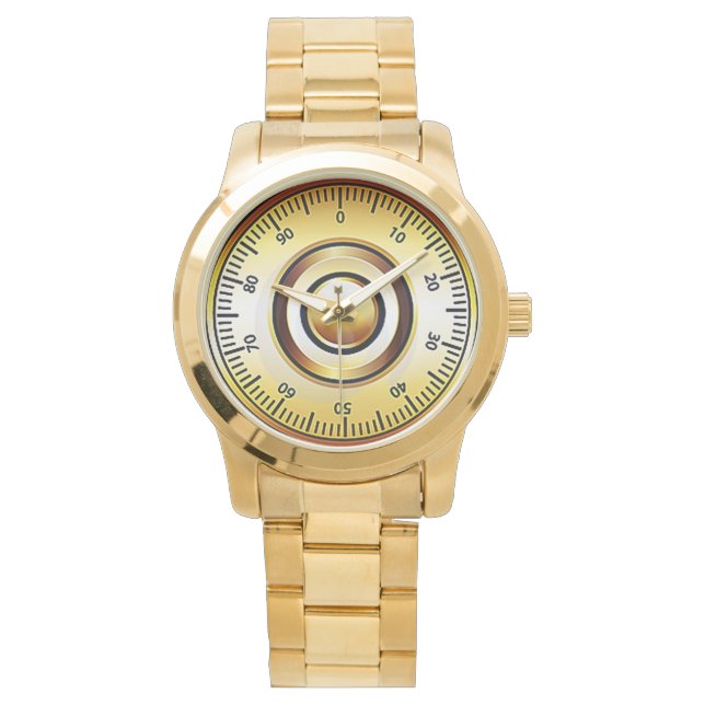 Dial Combination Lock Safes Watch (Front)