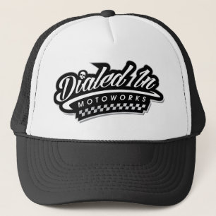 Dialled In Classic Motorcycle Design Hat