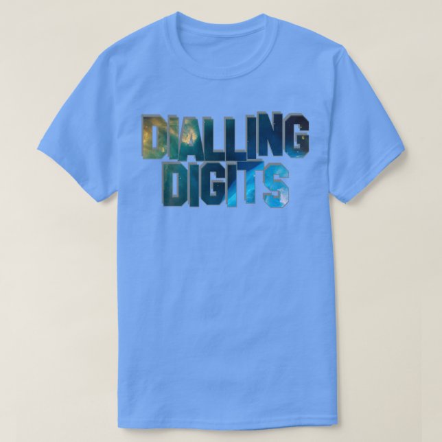 Dialling Digits T-Shirt (Design Front)