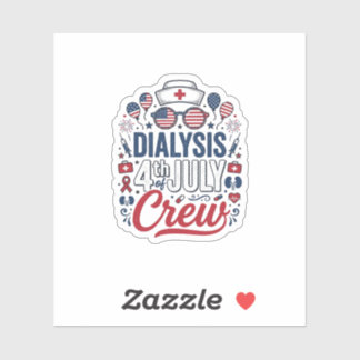 Dialysis 4th of July Crew Nurse Patriotic Shirt De
