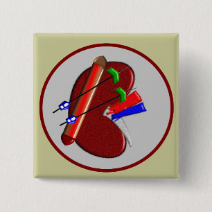 Dialysis And Kidney Design Gifts 15 Cm Square Badge