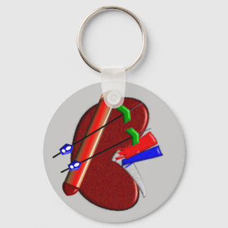 Dialysis And Kidney Design Gifts Key Ring