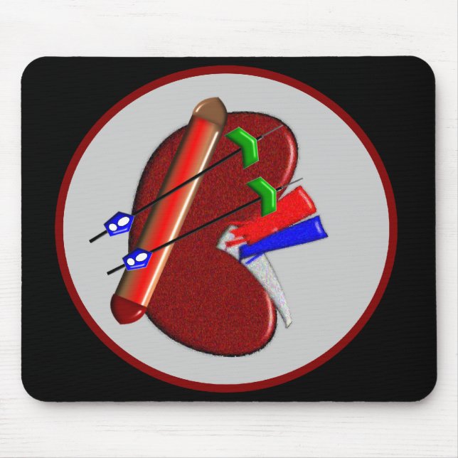 Dialysis  And Kidney Design Gifts Mouse Mat (Front)