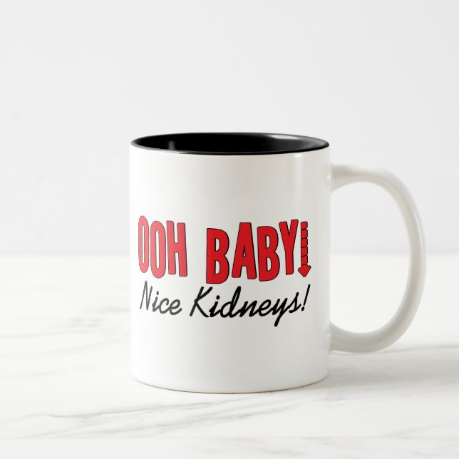 Dialysis Humour Gifts & T-shirts Two-Tone Coffee Mug (Right)