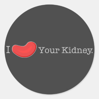 Dialysis Humour T-shirts, Gifts Classic Round Sticker