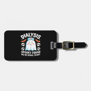 Dialysis Nephrology Nurse Cute Halloween Spooky Es Luggage Tag