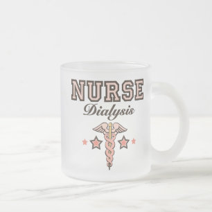 Dialysis Nurse Caduceus Mug