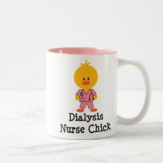 Dialysis Nurse Chick Mug (Right)