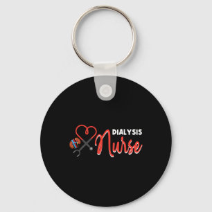 Dialysis Nurse Gifts For Technician Heart Nephrolo Key Ring