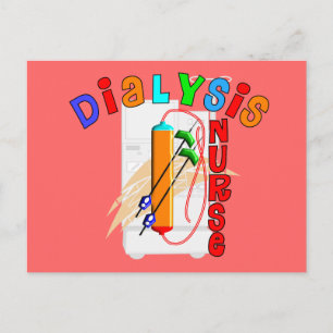Dialysis Nurse Gifts Postcard