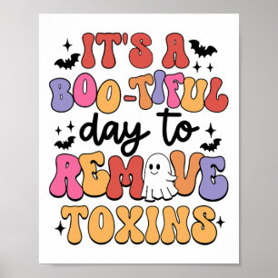 Dialysis Nurse Halloween Remove Toxin Kidney Dialy Poster