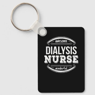 Dialysis Nurse Key Ring