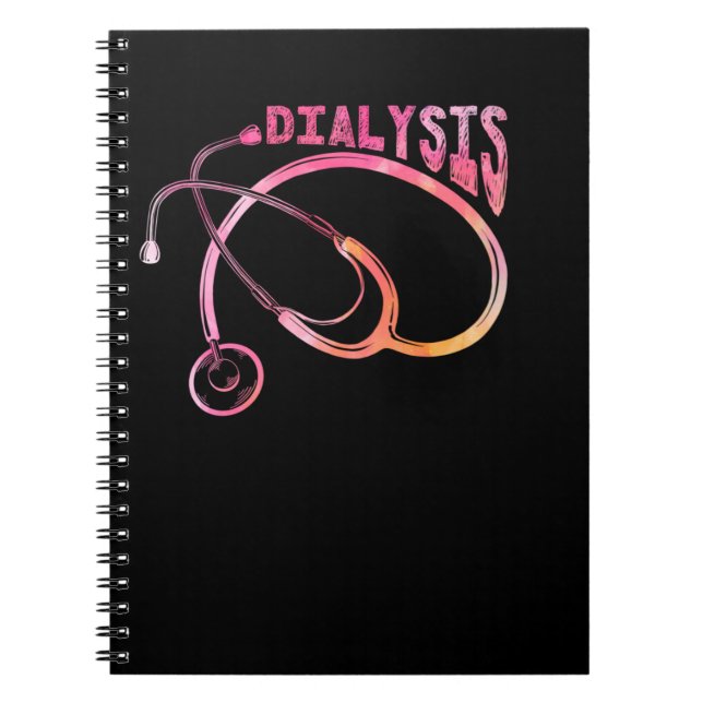 Dialysis Nurse Kidney Nephrologist Notebook (Front)