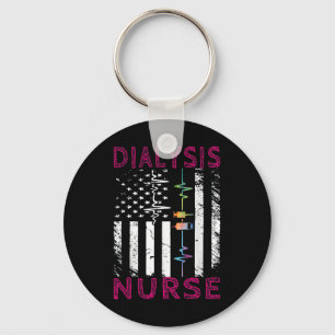Dialysis Nurse Nephrology Kidney Disease Nursing 1 Key Ring