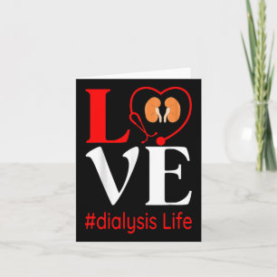 Dialysis Nurse Nephrology Kidney Disease Nursing 4 Card