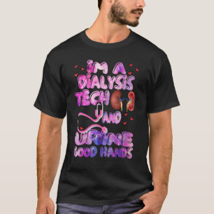 Dialysis Nurse Nephrology Kidney Disease Nursing T-Shirt