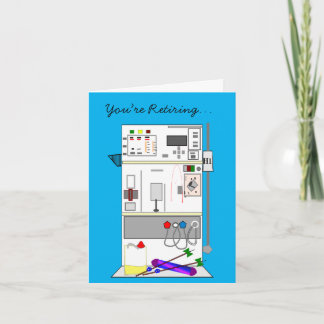 Dialysis Nurse Retirement Card