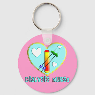 Dialysis Nurse T-Shirts and Gifts Key Ring