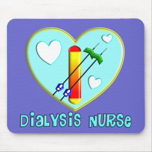Dialysis Nurse T-Shirts and Gifts Mouse Mat