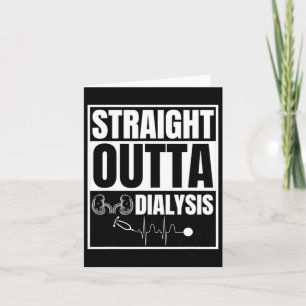 Dialysis Patient Staff Nurse Kidney Disease Awaren Card