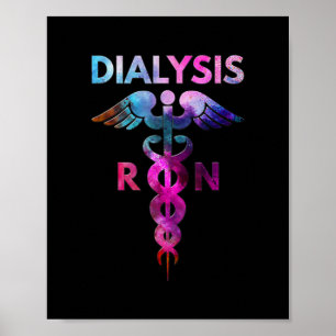Dialysis RN Nurses Nephrology Registered Nurse Poster