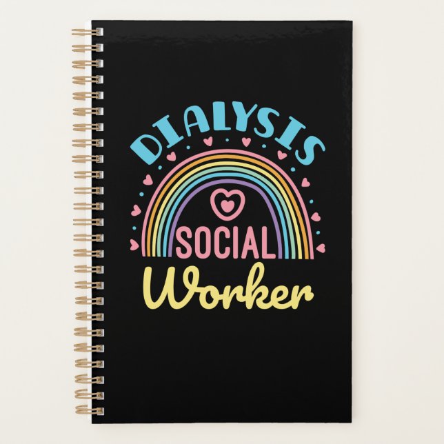 Dialysis Social Worker Renal LCSW Planner (Front)