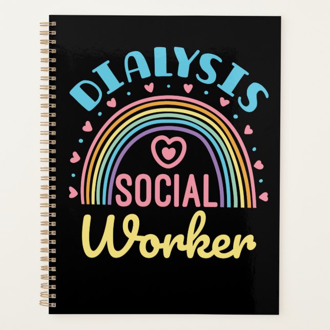 Dialysis Social Worker Renal LCSW Planner (Front)