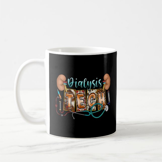 Dialysis Tech Coffee Mug (Left)